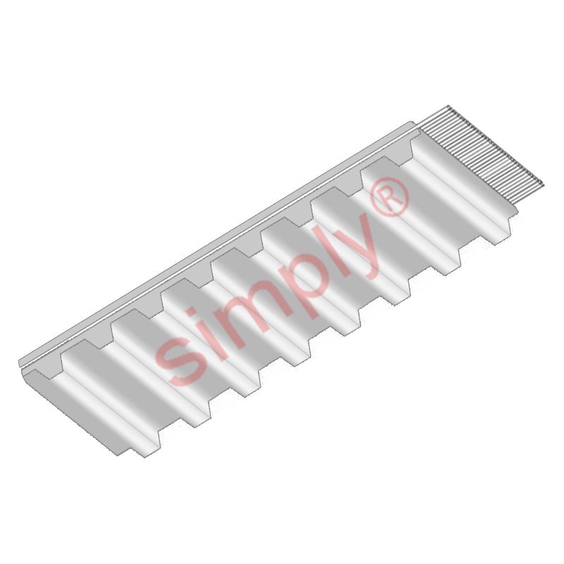 Major Brand T10-8000-25 Synchronous Toothed Timing Belt 25mm Wide 10mm Pitch 800 Teeth