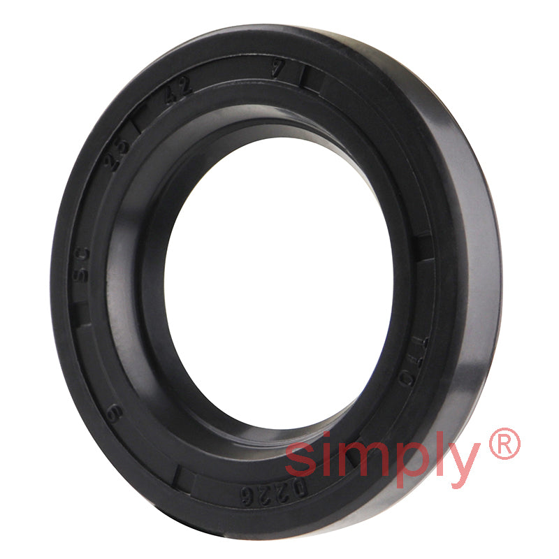 25x42x7mm Nitrile Rubber Single Lip Rotary Shaft Oil Seal with Garter Spring SC / R21