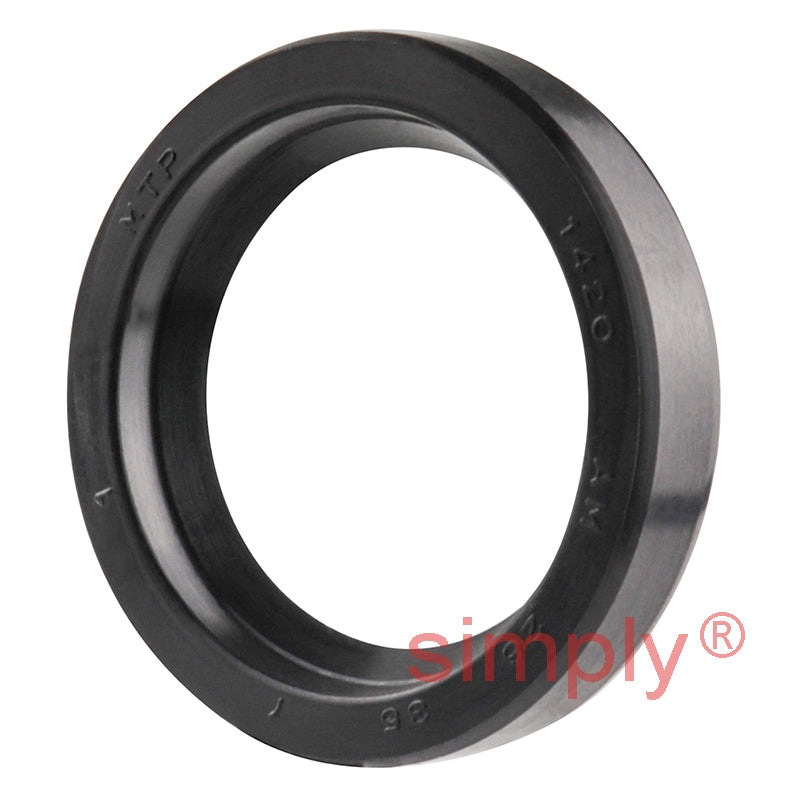 26x35x7mm Nitrile Rubber Single Lip Rotary Shaft Oil Seal with Garter Spring SC / R21