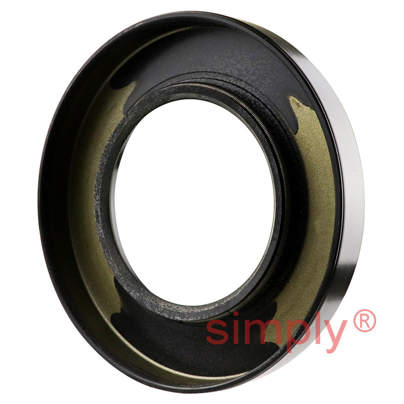 2.06x3.62x0.5 inch Nitrile Rubber Single Lip Rotary Shaft Oil Seal with Garter Spring R21 / SC