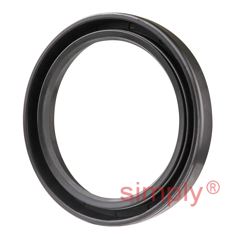 2.12x2.75x0.37 inch Nitrile Rubber Single Lip Rotary Shaft Oil Seal with Garter Spring R21 / SC