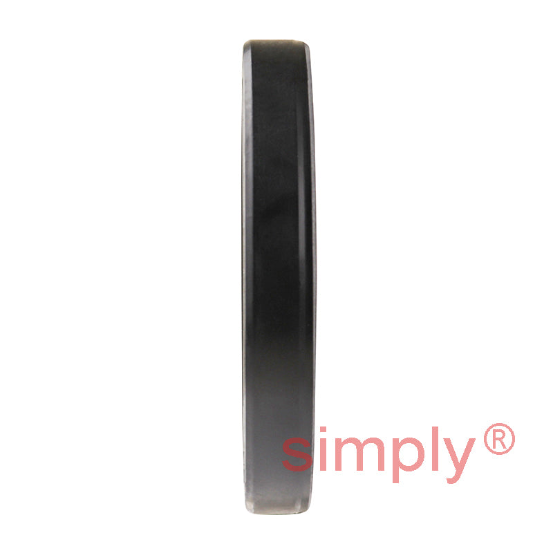 2.12x2.75x0.37 inch Nitrile Rubber Single Lip Rotary Shaft Oil Seal with Garter Spring R21 / SC