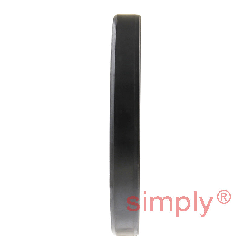 2.12x3x0.37 inch Nitrile Rubber Single Lip Rotary Shaft Oil Seal with Garter Spring R21 / SC