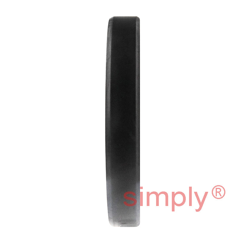2.25x3.5x0.5 inch Nitrile Rubber Double Lip Rotary Shaft Oil Seal with Garter Spring R23 / TC Style