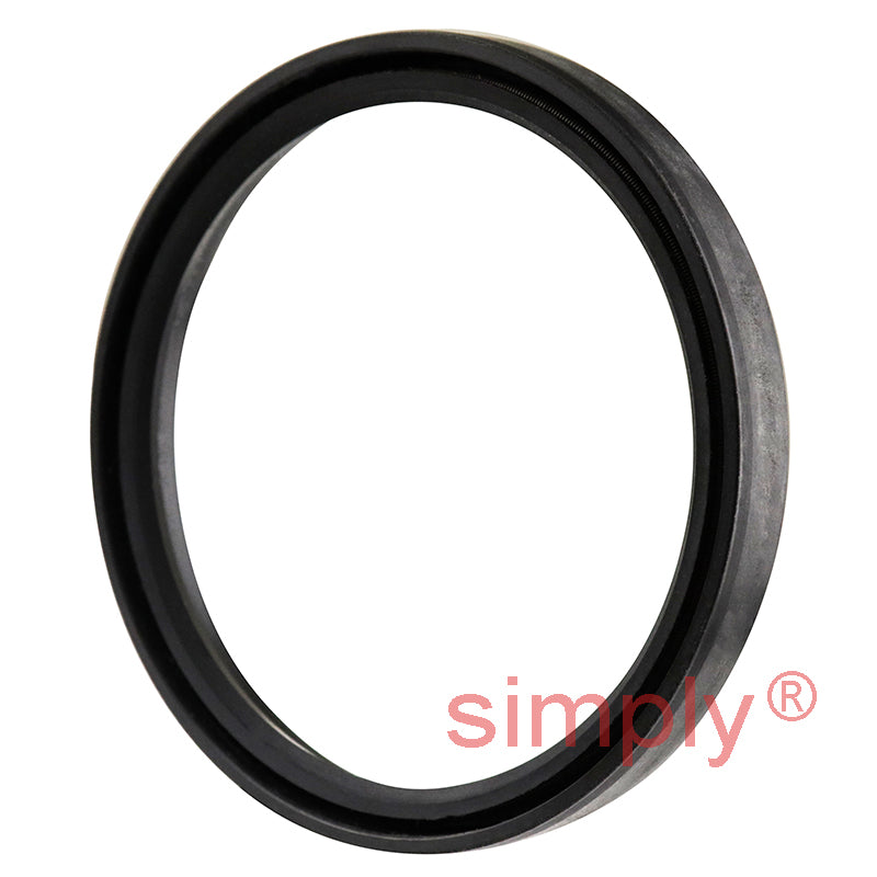 2.37x2.75x0.31 inch Nitrile Rubber Single Lip Rotary Shaft Oil Seal with Garter Spring R21 / SC