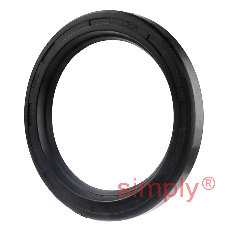 2.37x3.12x0.37 inch Nitrile Rubber Single Lip Rotary Shaft Oil Seal with Garter Spring R21 / SC