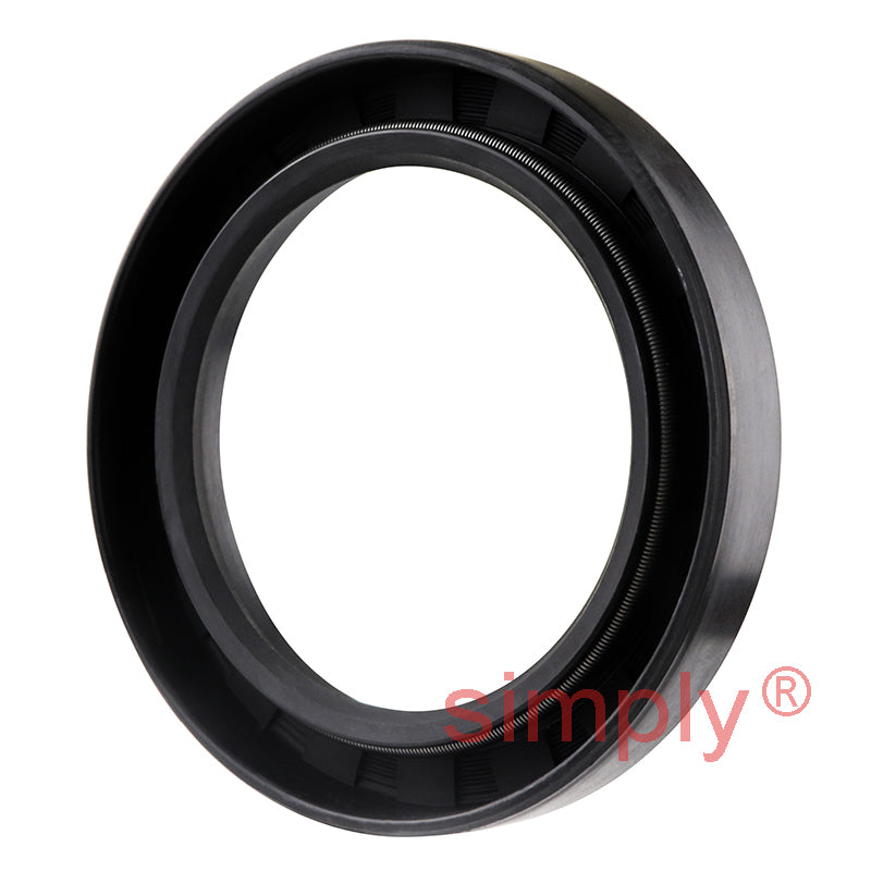 2.37x3.37x0.5 inch Nitrile Rubber Single Lip Rotary Shaft Oil Seal with Garter Spring R21 / SC Style