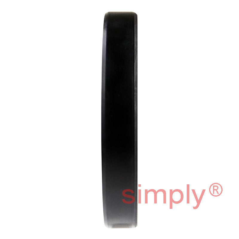 2.37x3.37x0.5 inch Nitrile Rubber Single Lip Rotary Shaft Oil Seal with Garter Spring R21 / SC Style