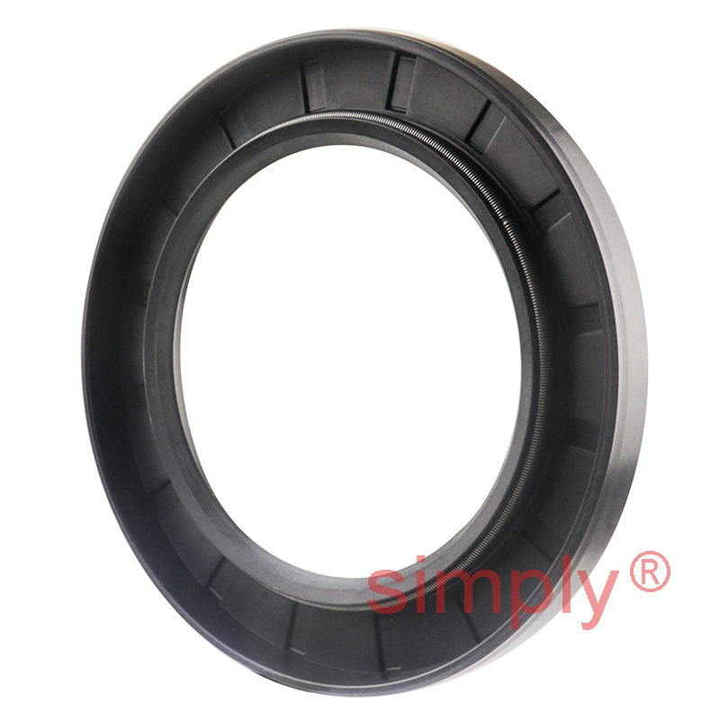 2.37x3.5x0.37 inch Nitrile Rubber Single Lip Rotary Shaft Oil Seal with Garter Spring R21 / SC Style