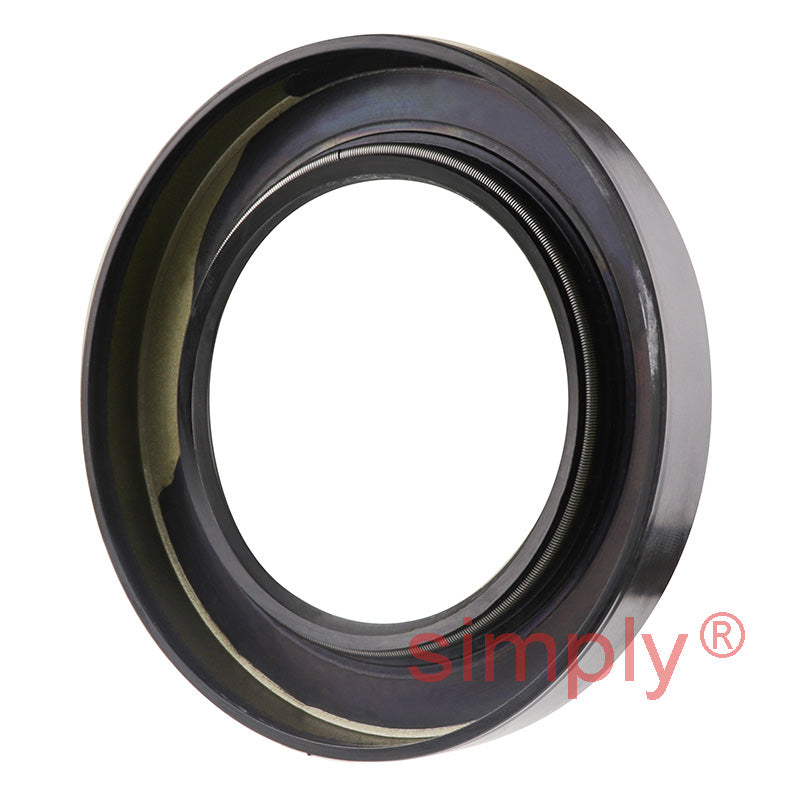 2.37x3.62x0.5 inch Nitrile Rubber Single Lip Rotary Shaft Oil Seal with Garter Spring R21 / SC