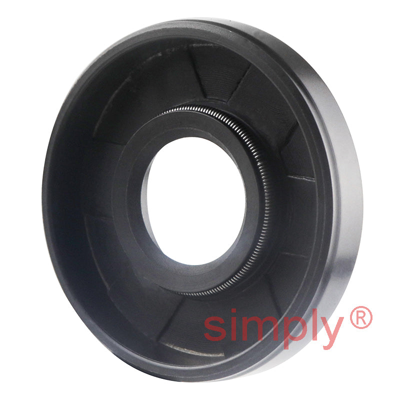 2.5x3.5x0.5 inch Nitrile Rubber Double Lip Rotary Shaft Oil Seal with Garter Spring R23 / TC Style