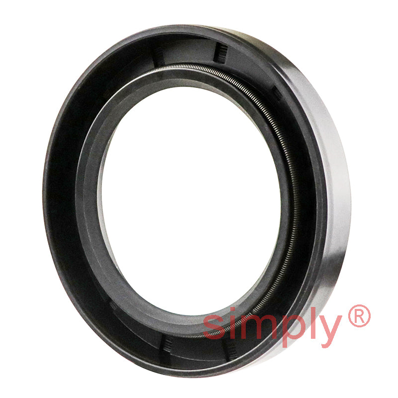 2.5x3.87x0.25 inch Nitrile Rubber Single Lip Rotary Shaft Oil Seal with Garter Spring R21 / SC Style