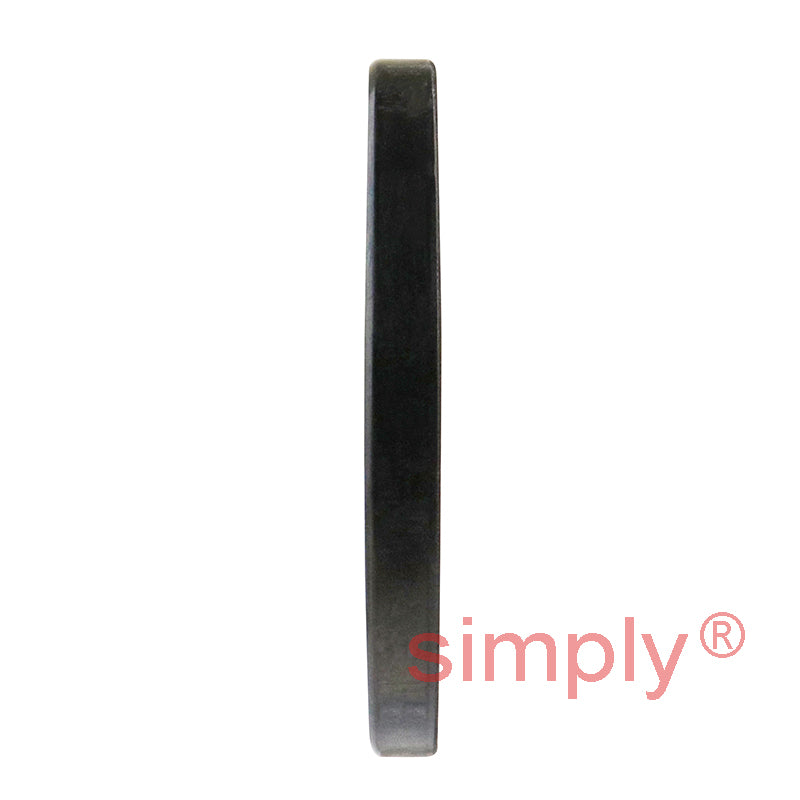 2.62x3.37x0.31 inch Nitrile Rubber Single Lip Rotary Shaft Oil Seal with Garter Spring R21 / SC Style