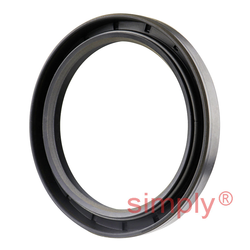 2.62x3.37x0.37 inch Nitrile Rubber Double Lip Rotary Shaft Oil Seal with Garter Spring R23 / TC Style