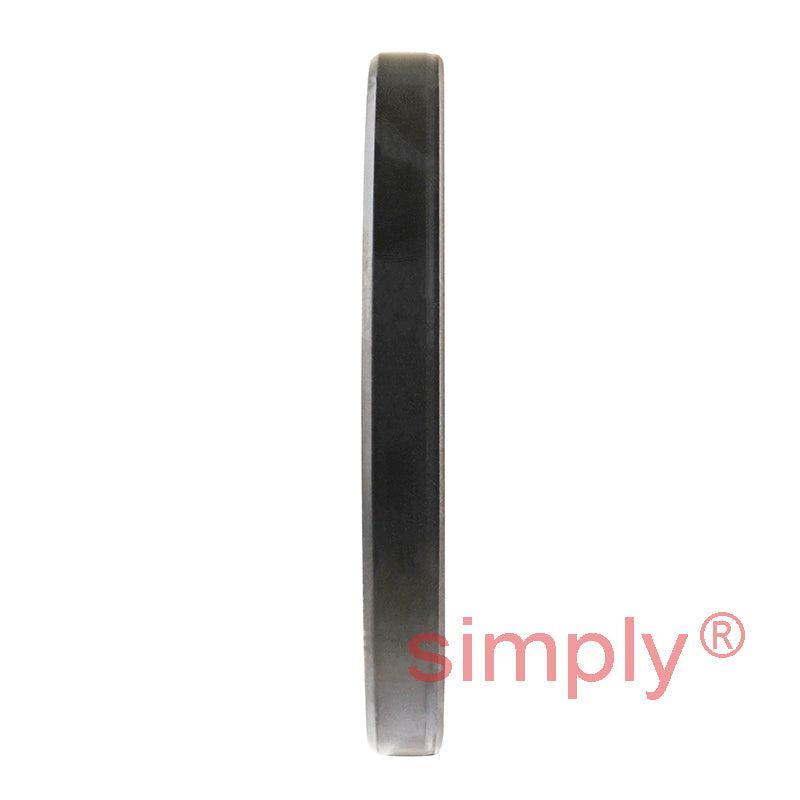 2.62x3.62x0.37 inch Nitrile Rubber Double Lip Rotary Shaft Oil Seal with Garter Spring R23 / TC Style