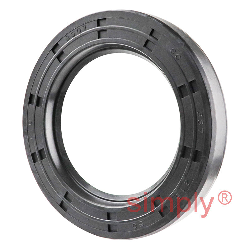 2.62x4x0.5 inch Nitrile Rubber Single Lip Rotary Shaft Oil Seal with Garter Spring R21 / SC