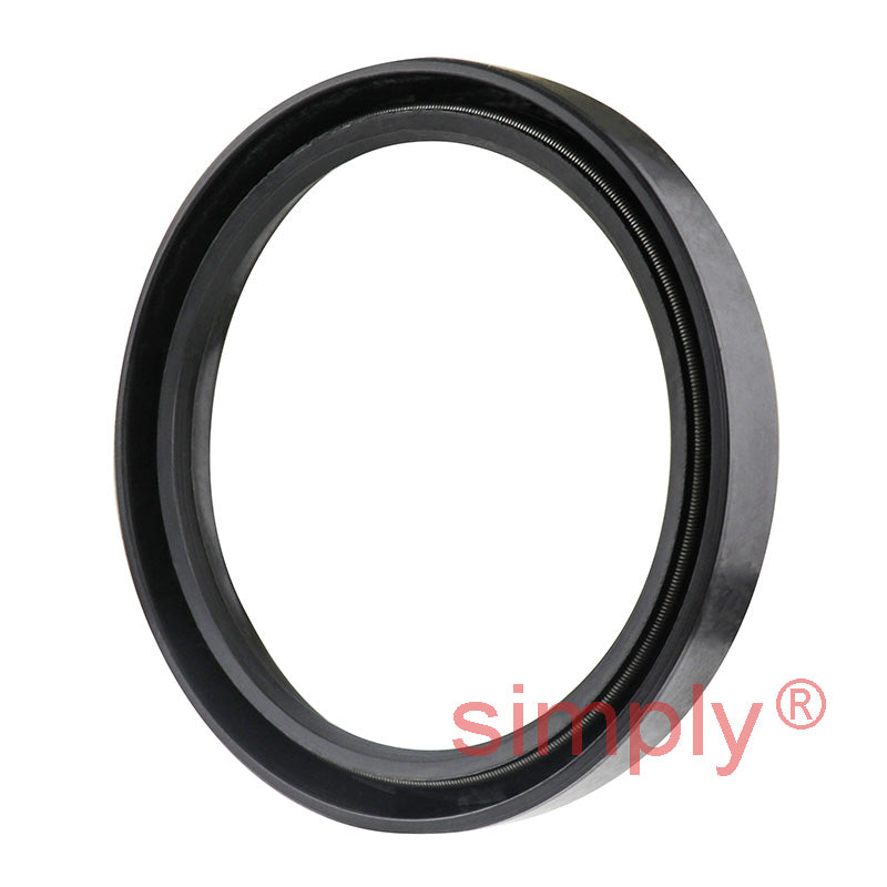 2.75x3.37x0.5 inch Nitrile Rubber Single Lip Rotary Shaft Oil Seal with Garter Spring R21 / SC Style