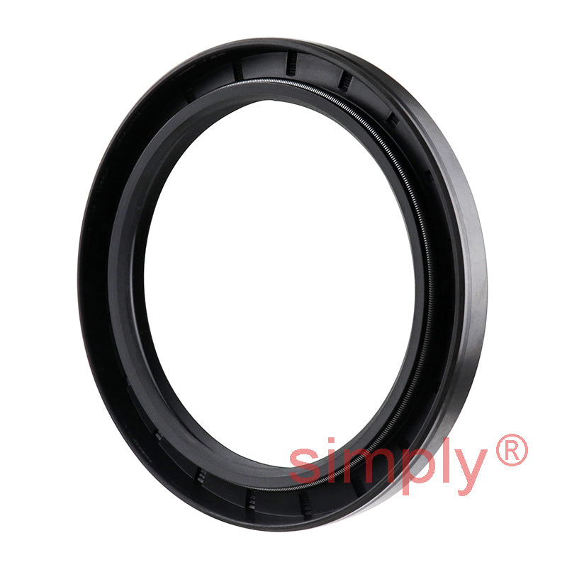 2.87x3.75x0.37 inch Nitrile Rubber Double Lip Rotary Shaft Oil Seal with Garter Spring R23 / TC Style