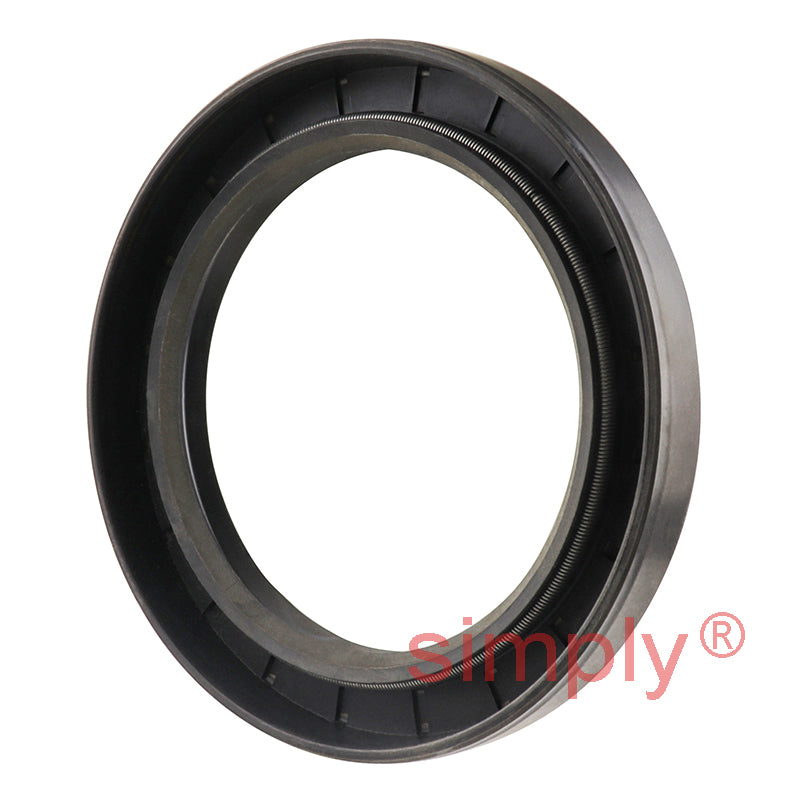 2.87x4x0.5 inch Nitrile Rubber Double Lip Rotary Shaft Oil Seal with Garter Spring R23 / TC Style