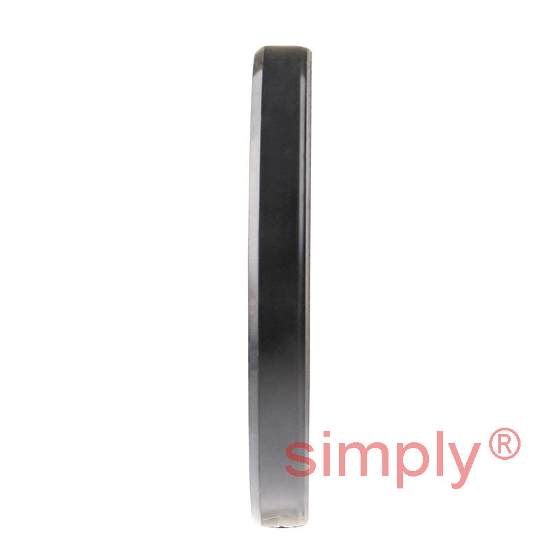 2x2.62x0.31 inch Nitrile Rubber Double Lip Rotary Shaft Oil Seal with Garter Spring R23 / TC Style