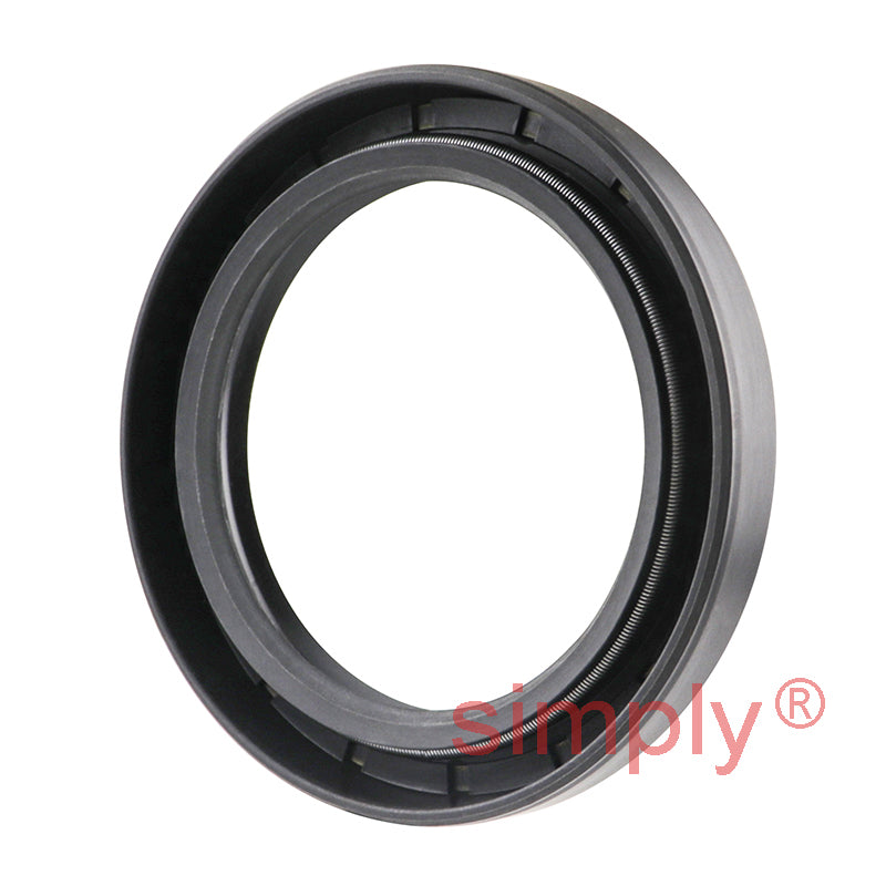 2x2.75x0.37 inch Nitrile Rubber Double Lip Rotary Shaft Oil Seal with Garter Spring R23 / TC Style