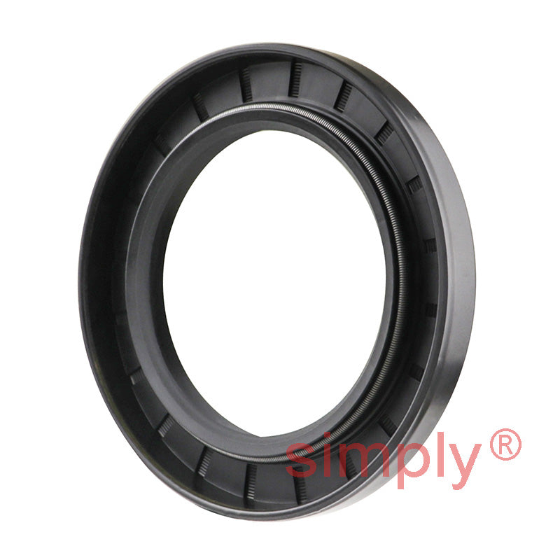 2x3x0.37 inch Nitrile Rubber Double Lip Rotary Shaft Oil Seal with Garter Spring R23 / TC Style
