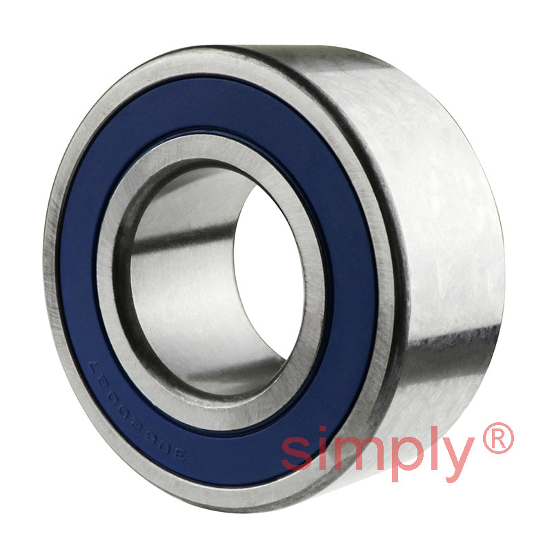 30BG5S1G2DS Major Branded Rubber Sealed Air Conditioner Double Row Deep Groove Ball Bearing 30x62x26.988mm