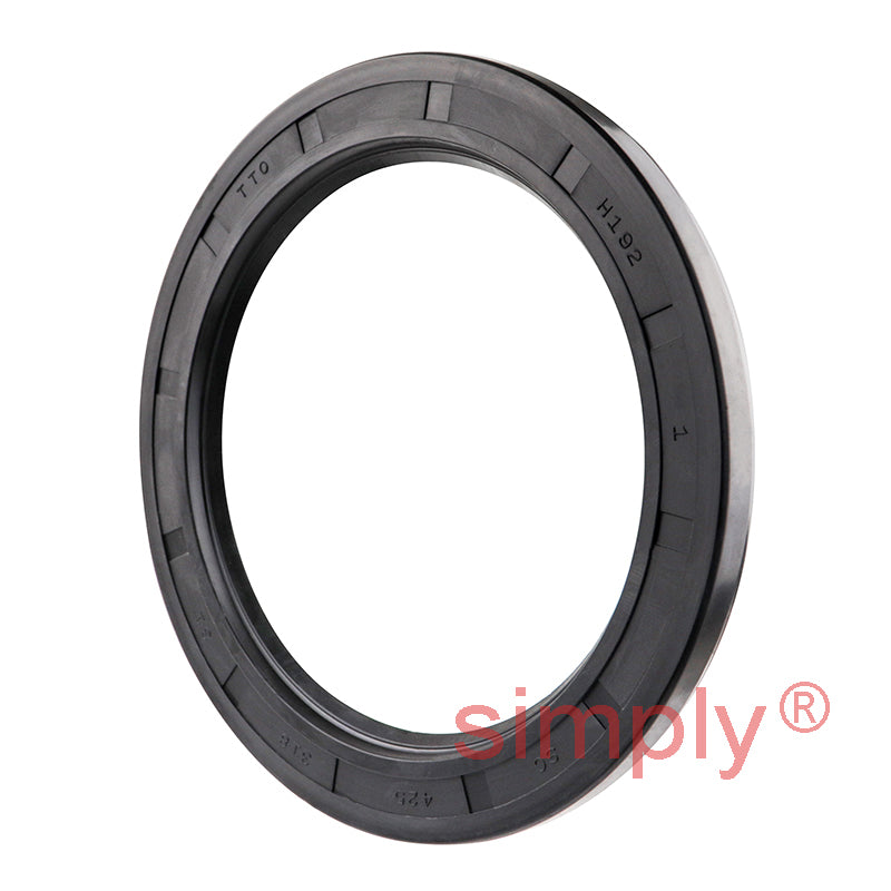 3.18x4.25x0.31 inch Nitrile Rubber Single Lip Rotary Shaft Oil Seal with Garter Spring R21 / SC