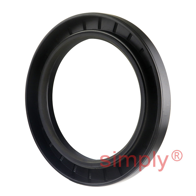 3.25x4.5x0.5 inch Nitrile Rubber Double Lip Rotary Shaft Oil Seal with Garter Spring R23 / TC Style