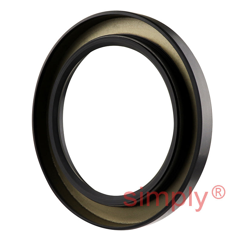 3.25x4.62x0.5 inch Nitrile Rubber Single Lip Rotary Shaft Oil Seal with Garter Spring R21 / SC