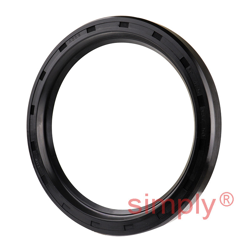 3.37x4.25x0.5 inch Nitrile Rubber Single Lip Rotary Shaft Oil Seal with Garter Spring R21 / SC