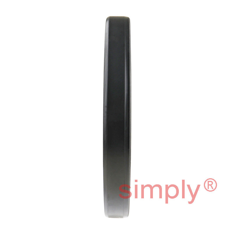 3.37x4.37x0.5 inch Nitrile Rubber Double Lip Rotary Shaft Oil Seal with Garter Spring R23 / TC Style