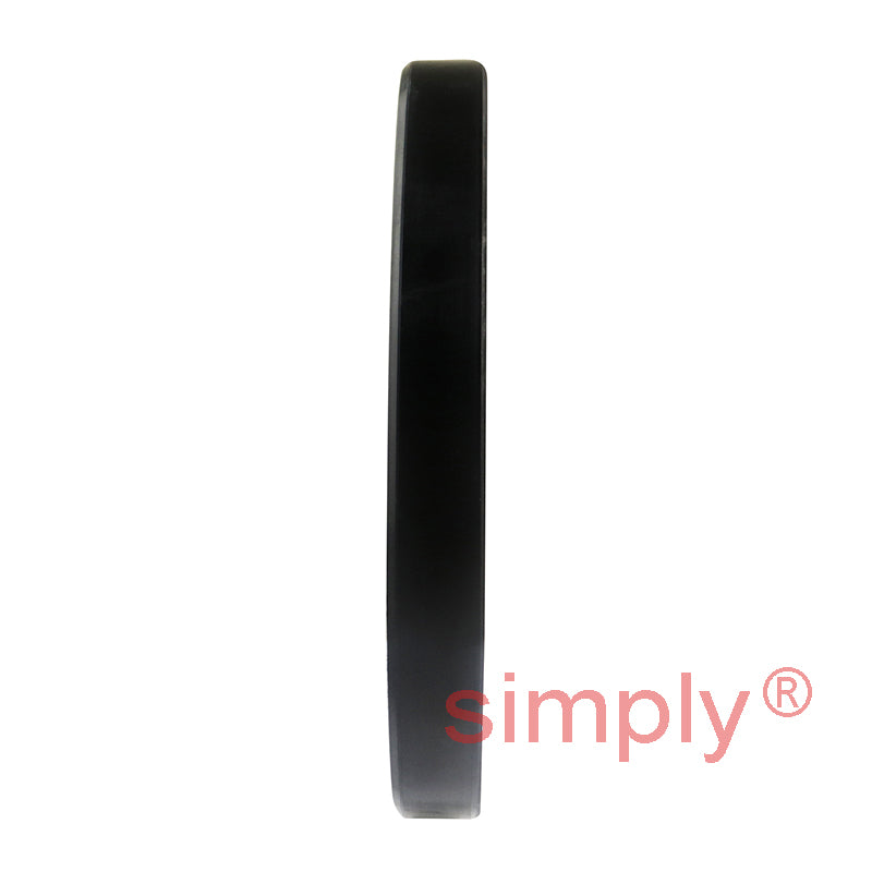 3.43x4.5x0.5 inch Nitrile Rubber Single Lip Rotary Shaft Oil Seal with Garter Spring R21 / SC