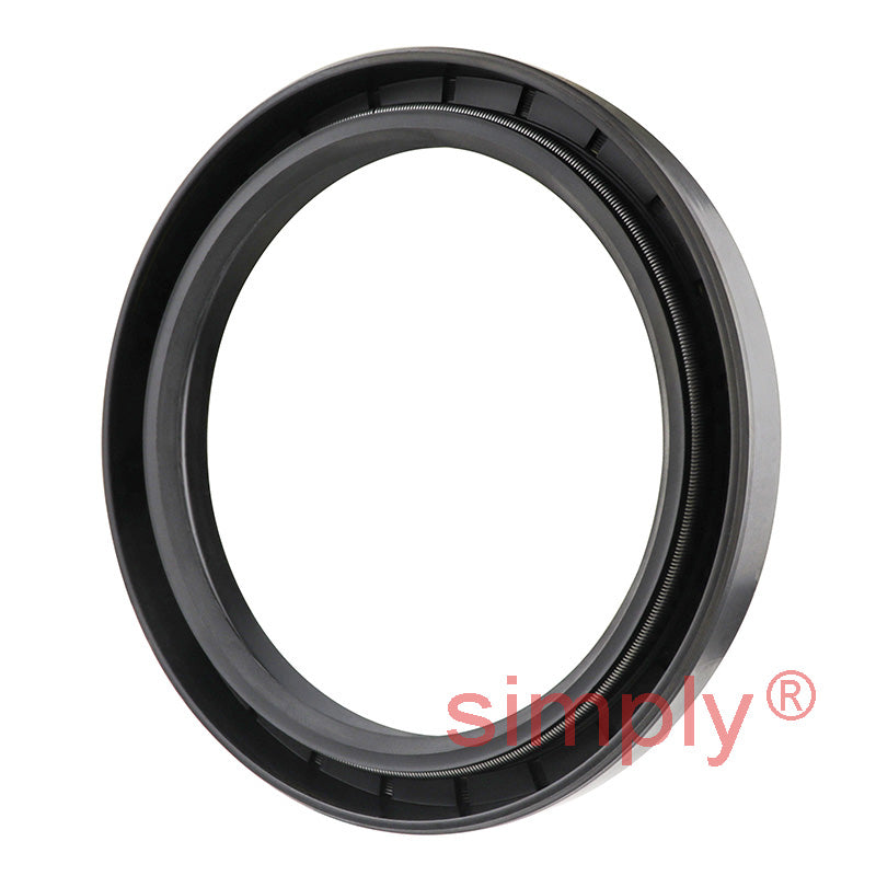 3.5x4.5x0.5 inch Nitrile Rubber Double Lip Rotary Shaft Oil Seal with Garter Spring R23 / TC Style