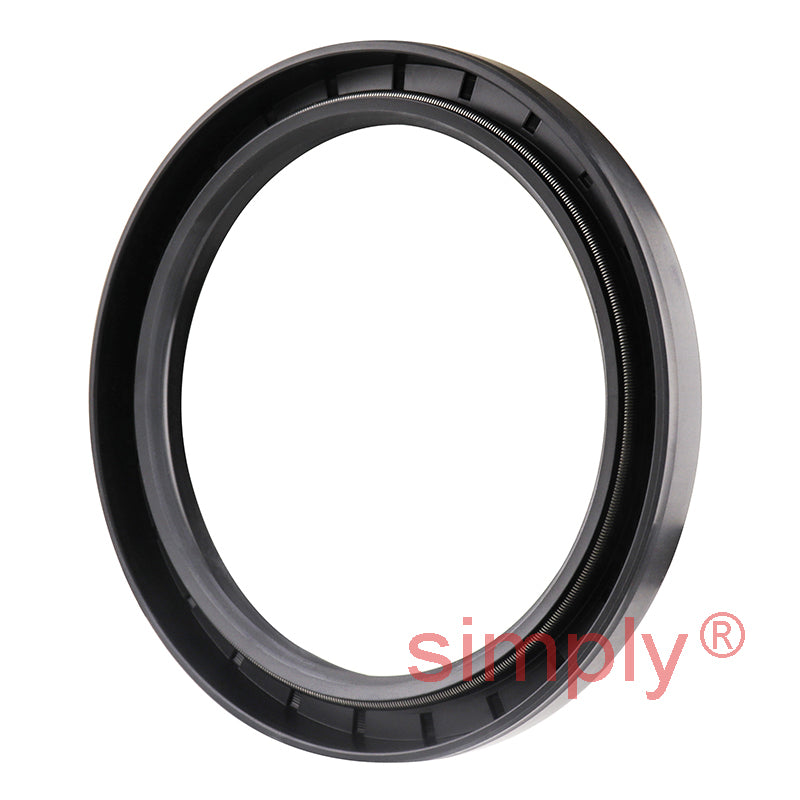 3.75x4.75x0.5 inch Nitrile Rubber Double Lip Rotary Shaft Oil Seal with Garter Spring R23 / TC Style