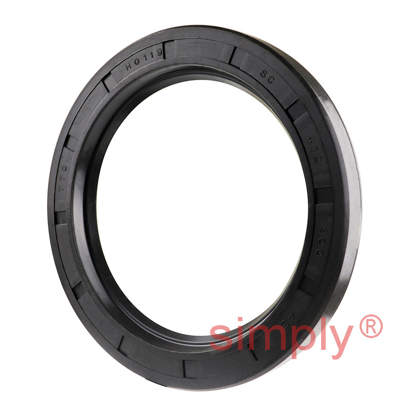 3x4.12x0.43 inch Nitrile Rubber Single Lip Rotary Shaft Oil Seal with Garter Spring R21 / SC