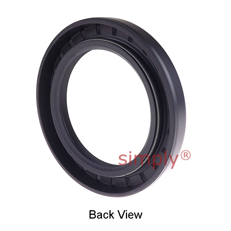 43x62x8mm Nitrile Rubber Double Lip Rotary Shaft Oil Seal with Garter Spring TC / R23