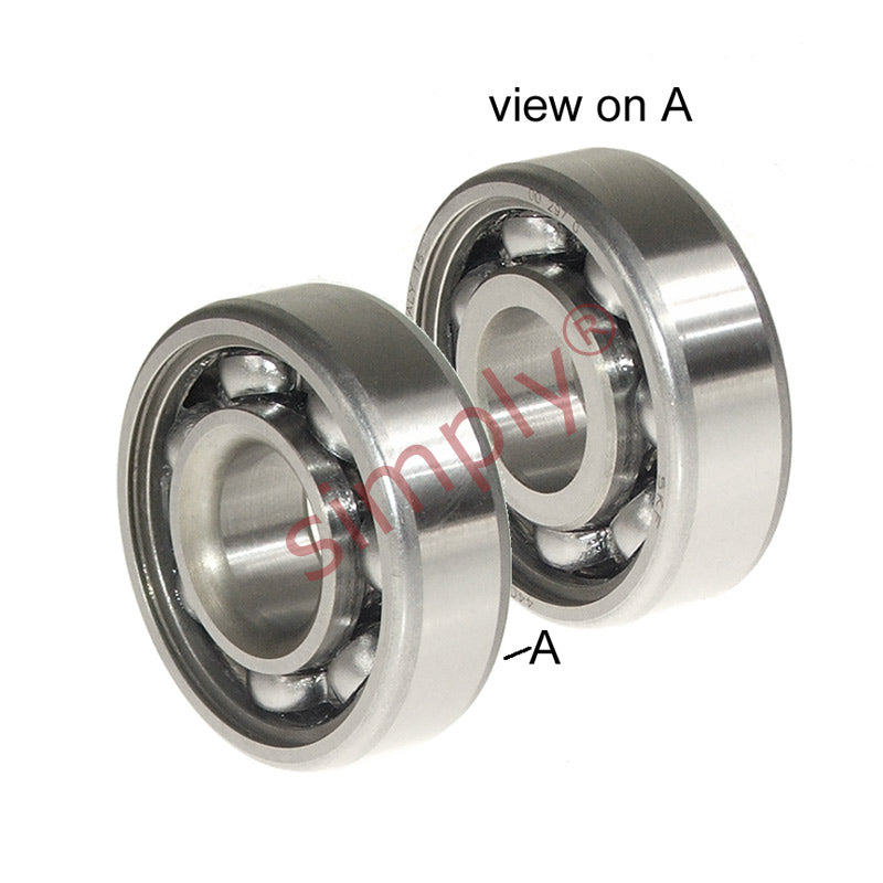 FAG 440146 Open Deep Groove Ball Bearing 16x42x13mm