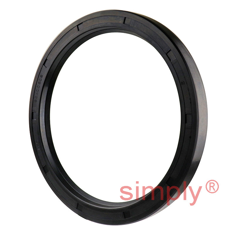 4.25x5.25x0.5 inch Nitrile Rubber Single Lip Rotary Shaft Oil Seal with Garter Spring R21 / SC