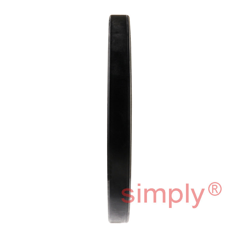 4.37x5.37x0.5 inch Nitrile Rubber Single Lip Rotary Shaft Oil Seal with Garter Spring R21 / SC