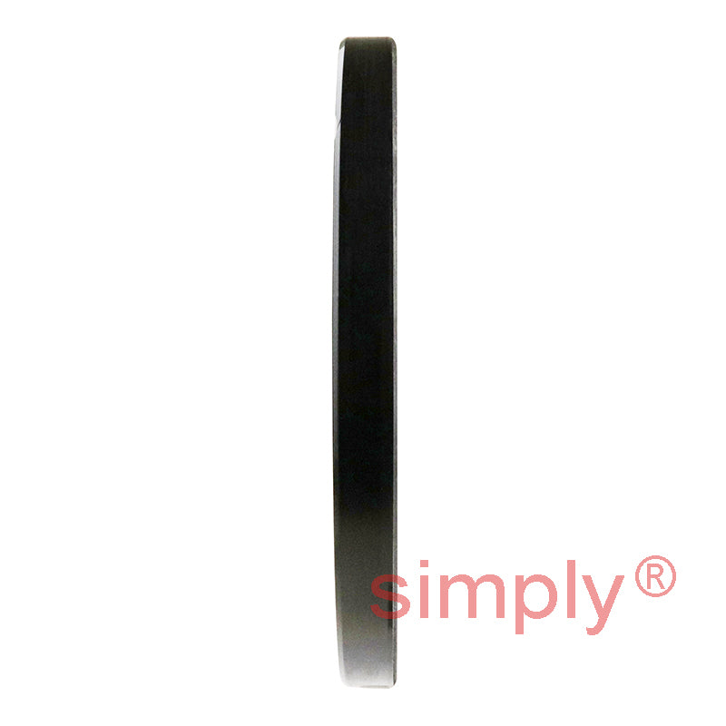 4.5x5.37x0.43 inch Nitrile Rubber Single Lip Rotary Shaft Oil Seal with Garter Spring R21 / SC