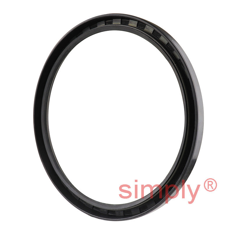 4.75x5.5x0.37 inch Nitrile Rubber Single Lip Rotary Shaft Oil Seal with Garter Spring R21 / SC