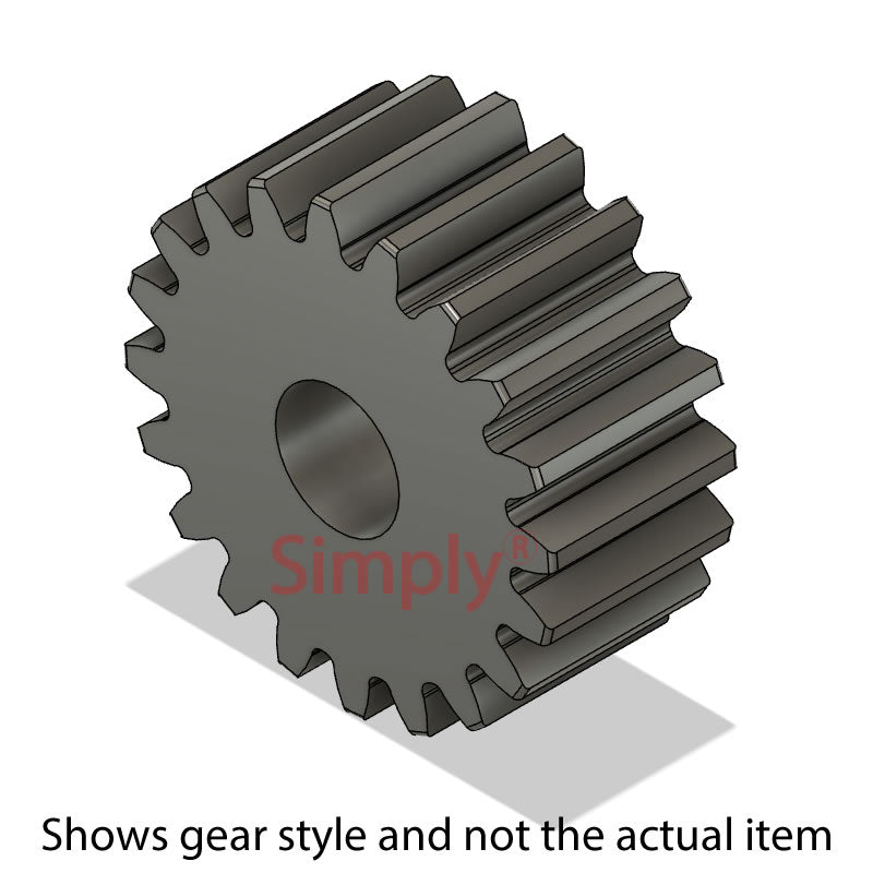 SS40/80A-30 Metric EN8 Spur Gear 80 Tooth 4 Mod Pilot Bored 30mm (H8)