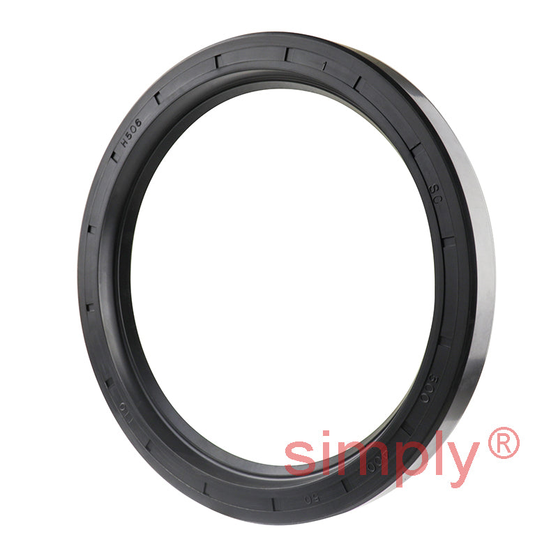 4x5x0.5 inch Nitrile Rubber Single Lip Rotary Shaft Oil Seal with Garter Spring R21 / SC