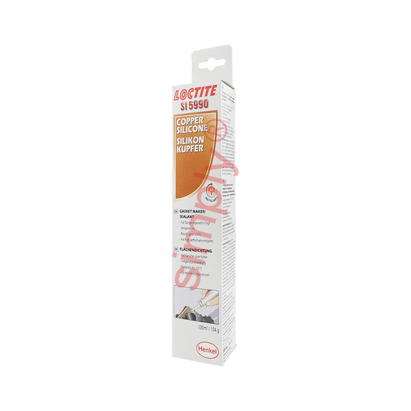 Loctite 5990 Premium Silicone Copper Gasket Sealant 100ml Tube