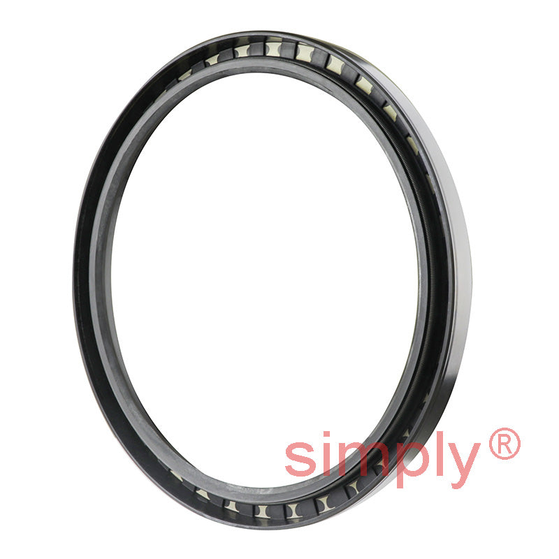 5.93x7x0.5 inch Nitrile Rubber Single Lip Rotary Shaft Oil Seal with Garter Spring R21 / SC