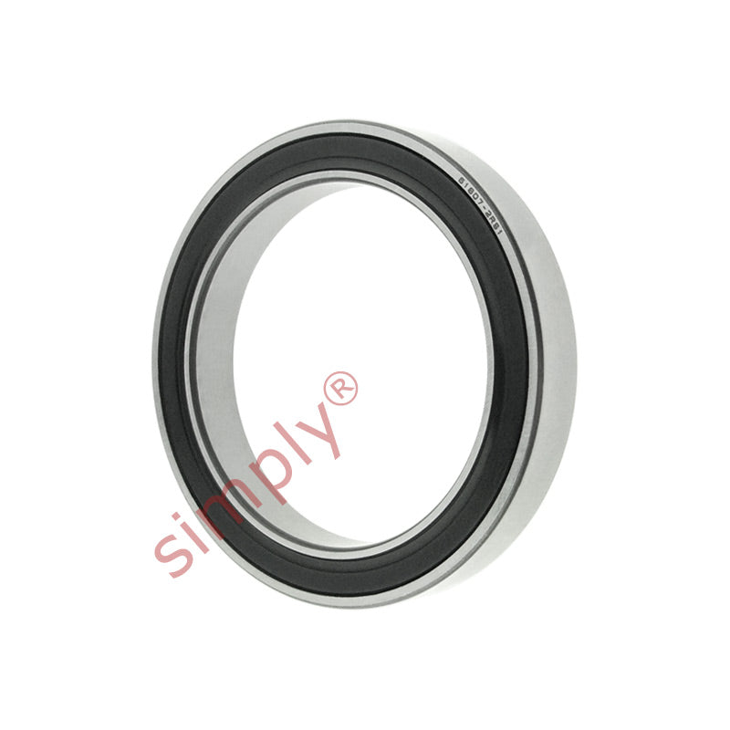 Major Branded 618072RSR Rubber Sealed Thin Deep Groove Ball Bearing 35x47x7mm