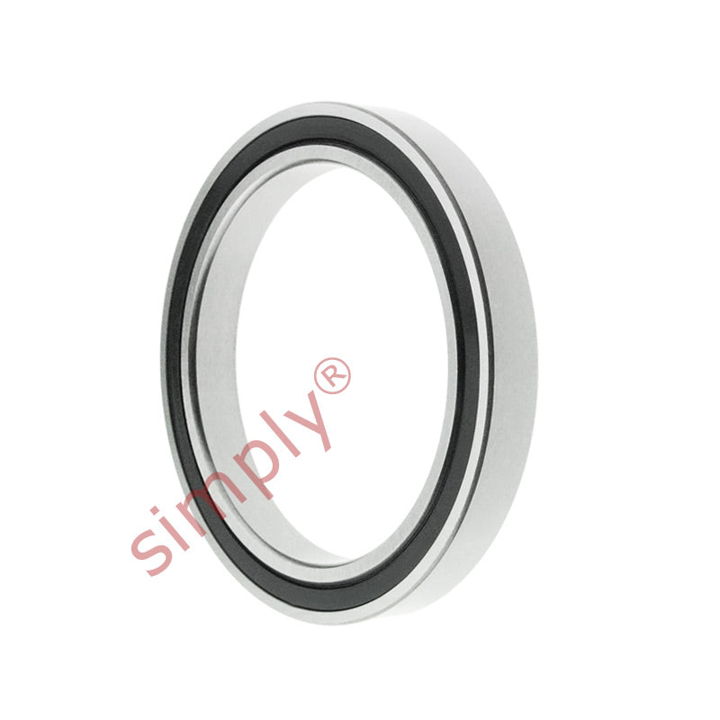 Major Branded 618112RSR Rubber Sealed Thin Deep Groove Ball Bearing 55x72x9mm