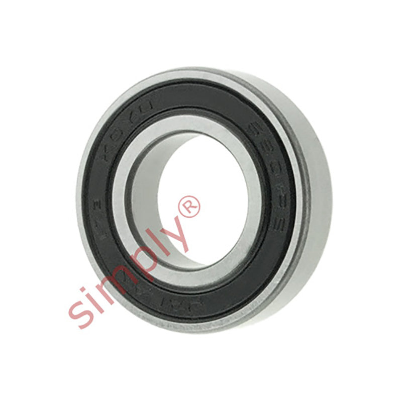 Major Branded 619012RSR Rubber Sealed Thin Deep Groove Ball Bearing 12x24x6mm