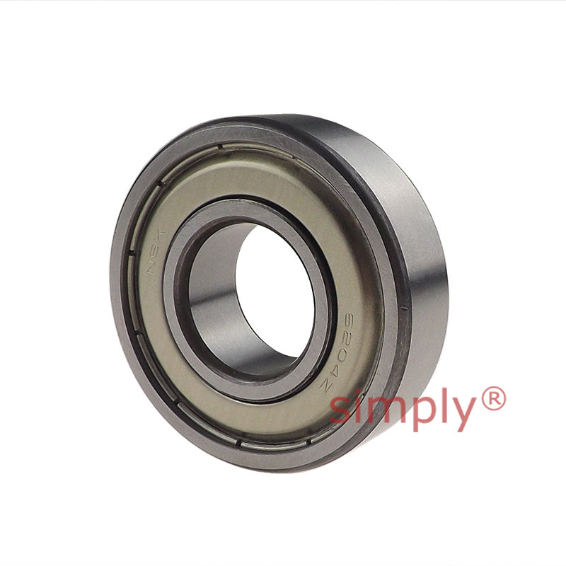 Major Branded 62042ZC4 Metal Shielded Deep Groove Ball Bearing 20x47x14mm